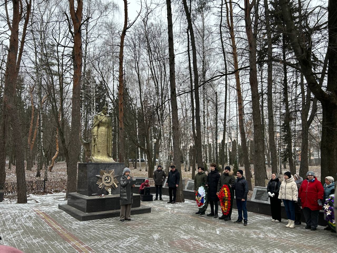 МИТИНГ, В ЧЕСТЬ 82-ГОДОВЩИНЫ ОСВОБОЖДЕНИЯ ГОРОДА ВОРОНЕЖ ОТ НЕМЕЦКО-ФАШИСТСКИХ ЗАХВАТЧИКОВ ОТКРЫТ