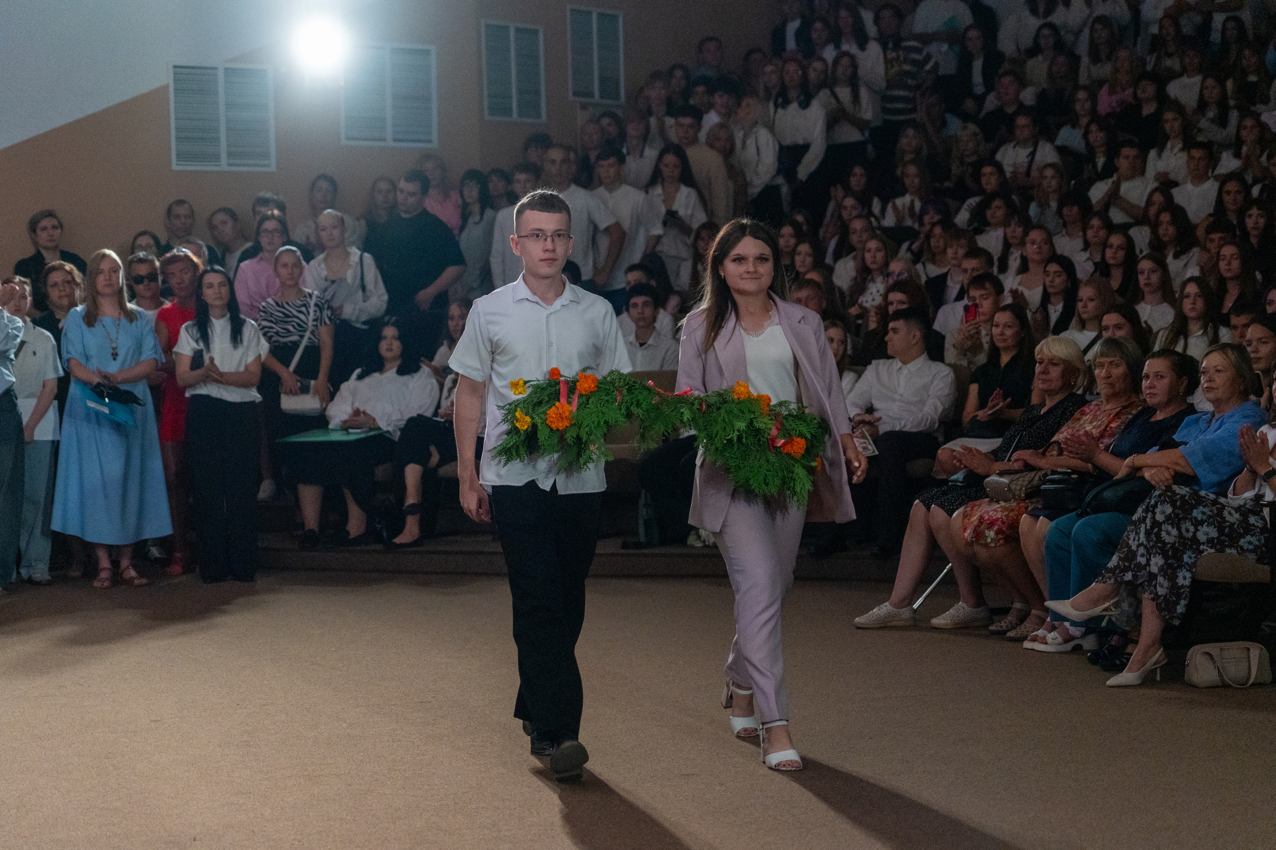 ТОРЖЕСТВЕННАЯ ЛИНЕЙКА ДЛЯ СТУДЕНТОВ ФАКУЛЬТЕТА СПО