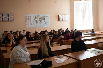 ВСТРЕЧА СТУДЕНТОВ С СОТРУДНИКОМ ЦЕНТРА ПО ПРОТИВОДЕЙСТВИЮ ЭКСТРЕМИЗМУ